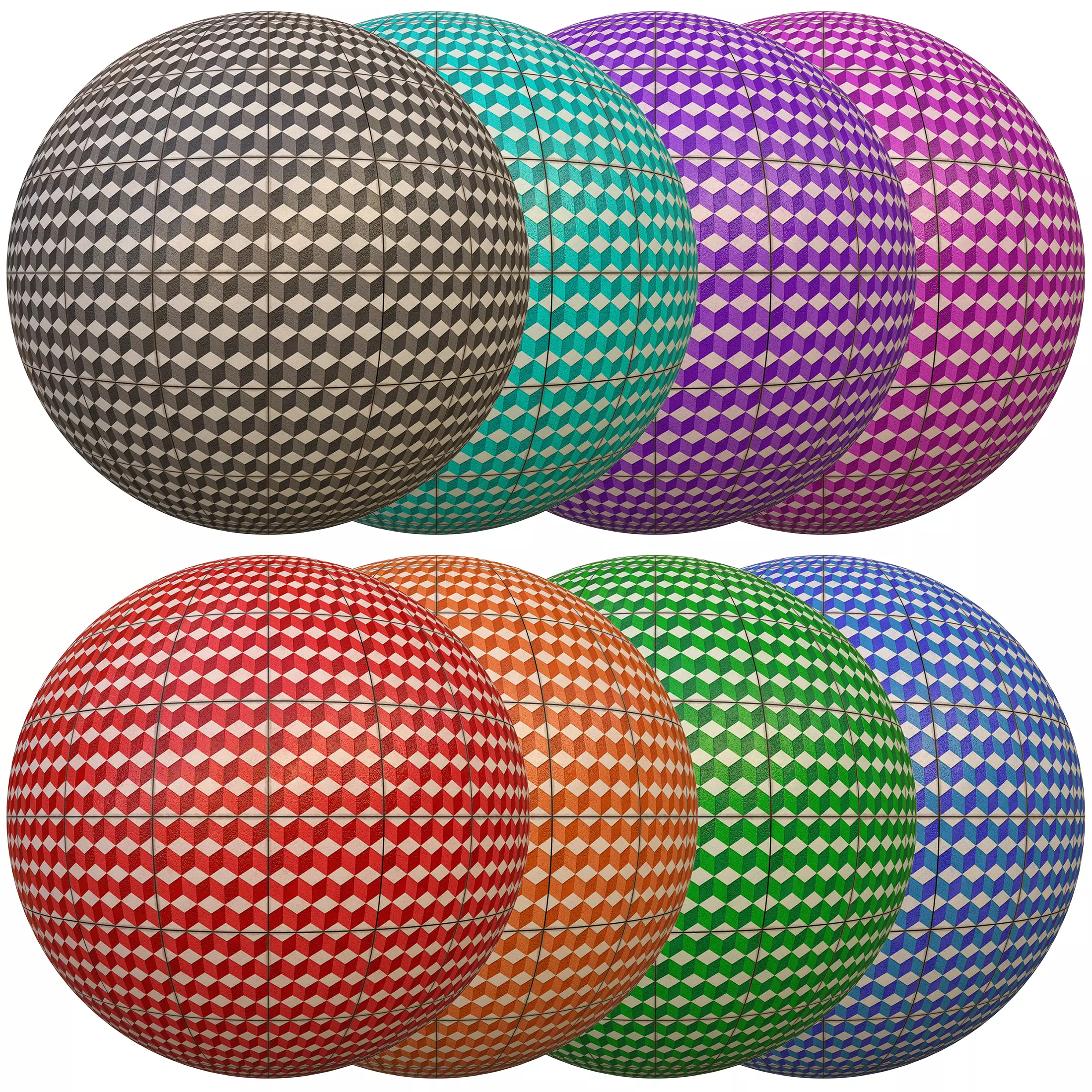 tile patterned 144-seamless-4k-pbr 3D model_0