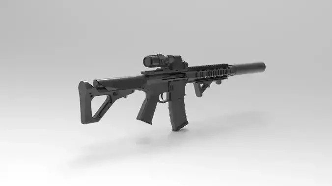 AR-15 style rifle