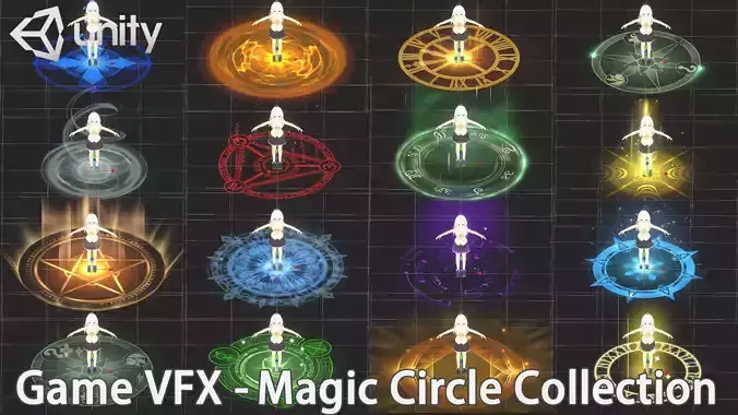Unity Game VFX - Magic Circle Collection