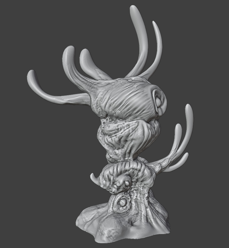  The glowing tree 3D print model_10