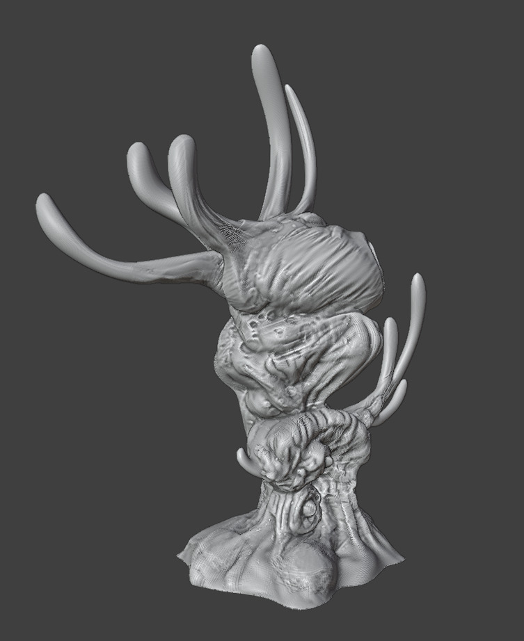  The glowing tree 3D print model_6