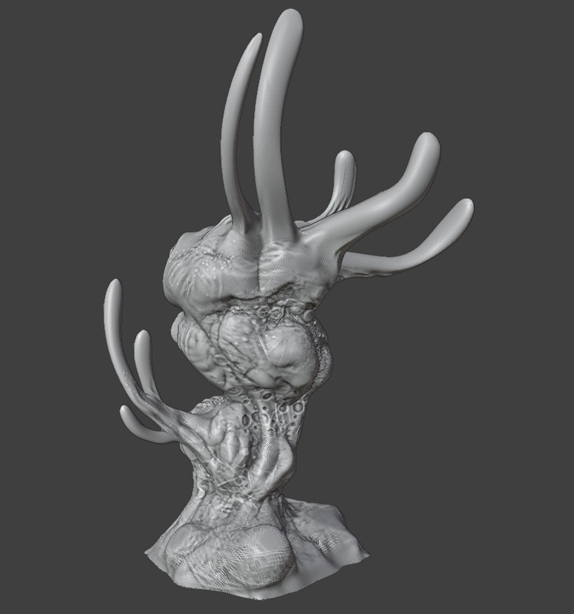  The glowing tree 3D print model_5