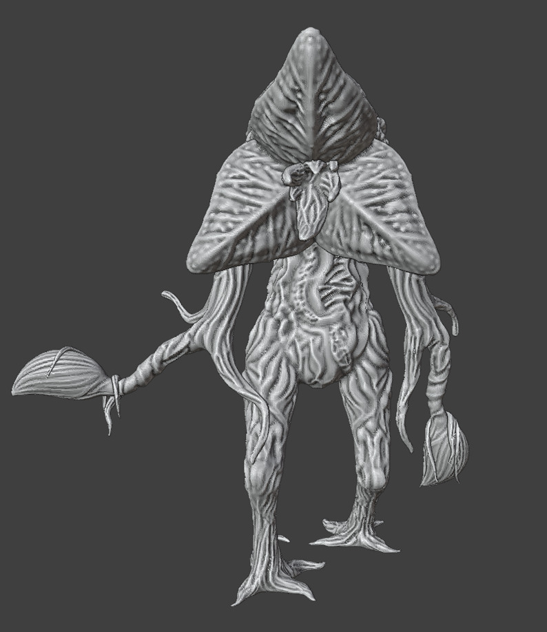 The predator plant 3D print model_3