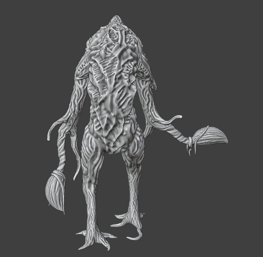 The predator plant 3D print model_12