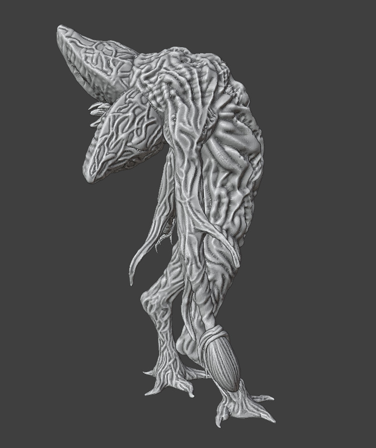 The predator plant 3D print model_4