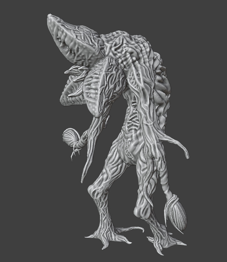 The predator plant 3D print model_5