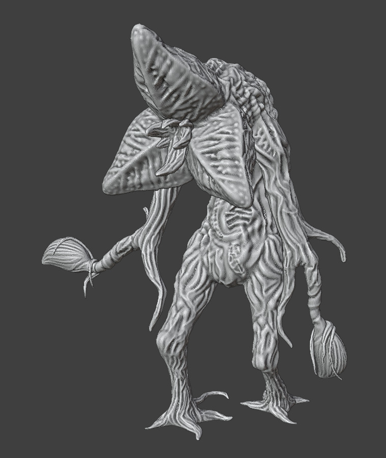 The predator plant 3D print model_6