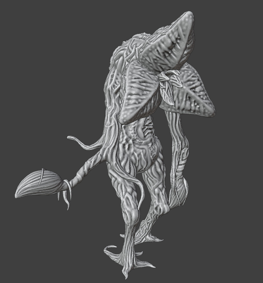 The predator plant 3D print model_7