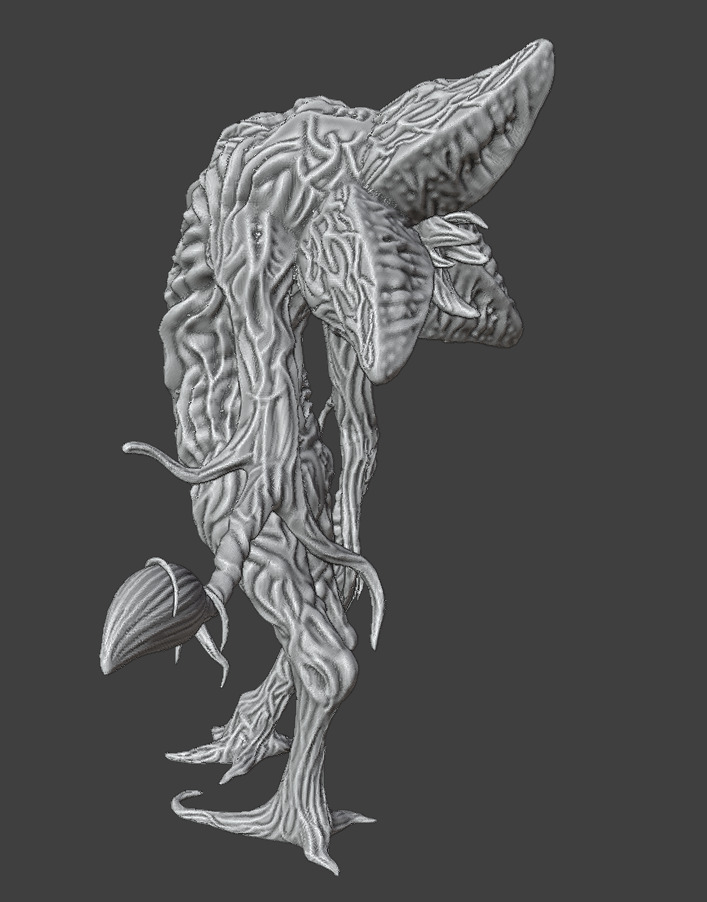 The predator plant 3D print model_8