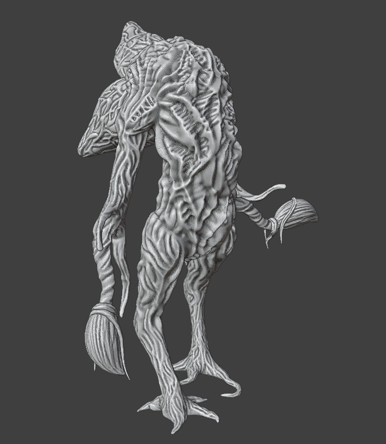 The predator plant 3D print model_13