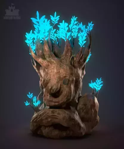 The Alien Tree 3D print model