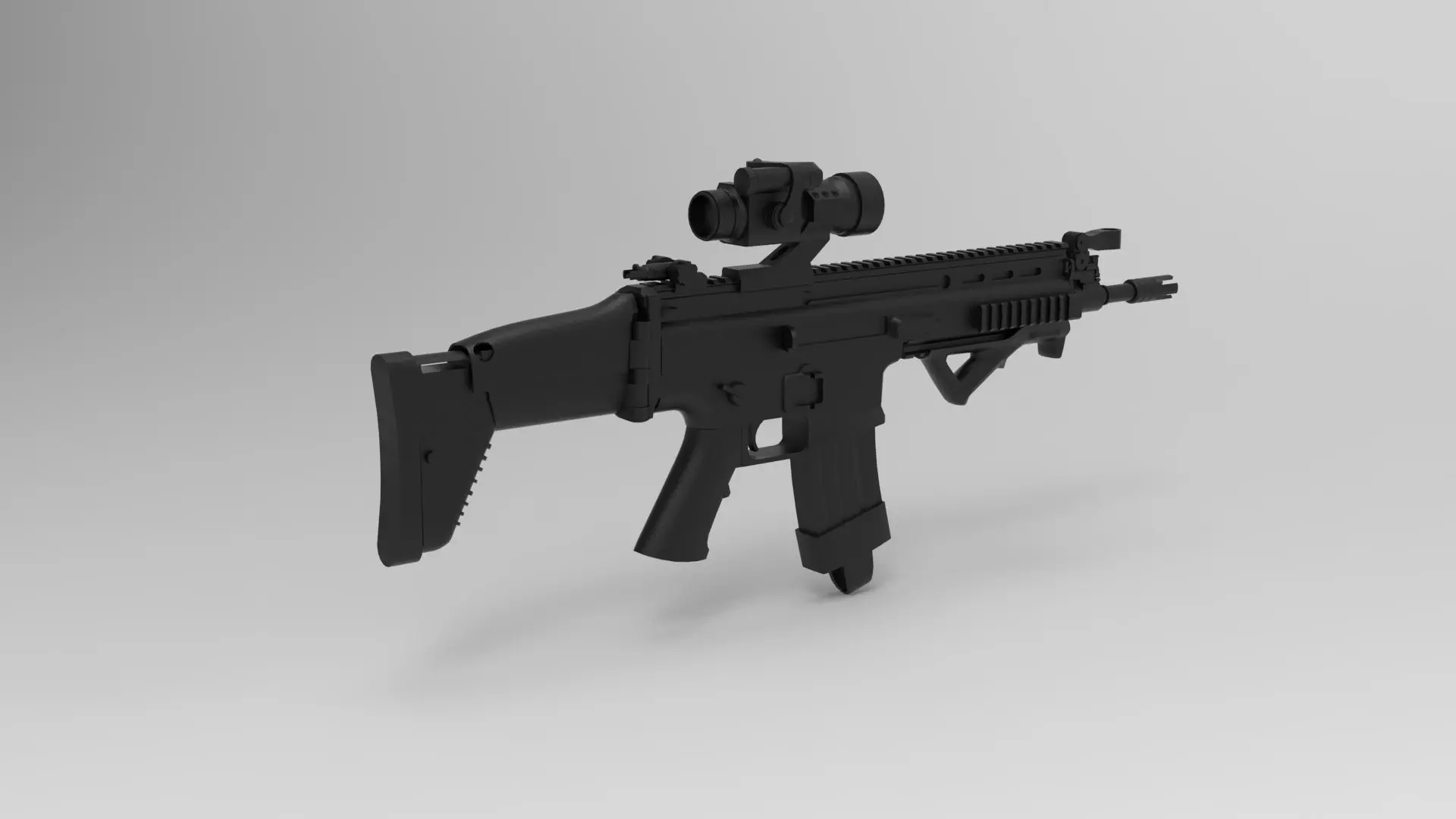 FN SCAR 3D model_0