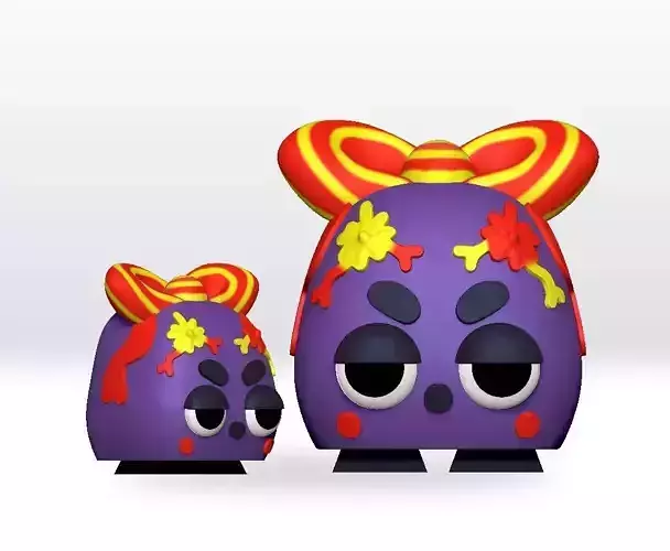 Pretty Present Coal Dandys World 3D STL Model Fanart STL file 