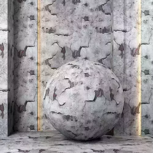 4K Concrete Wall and Floor Textures  - PBR - Modern Aged