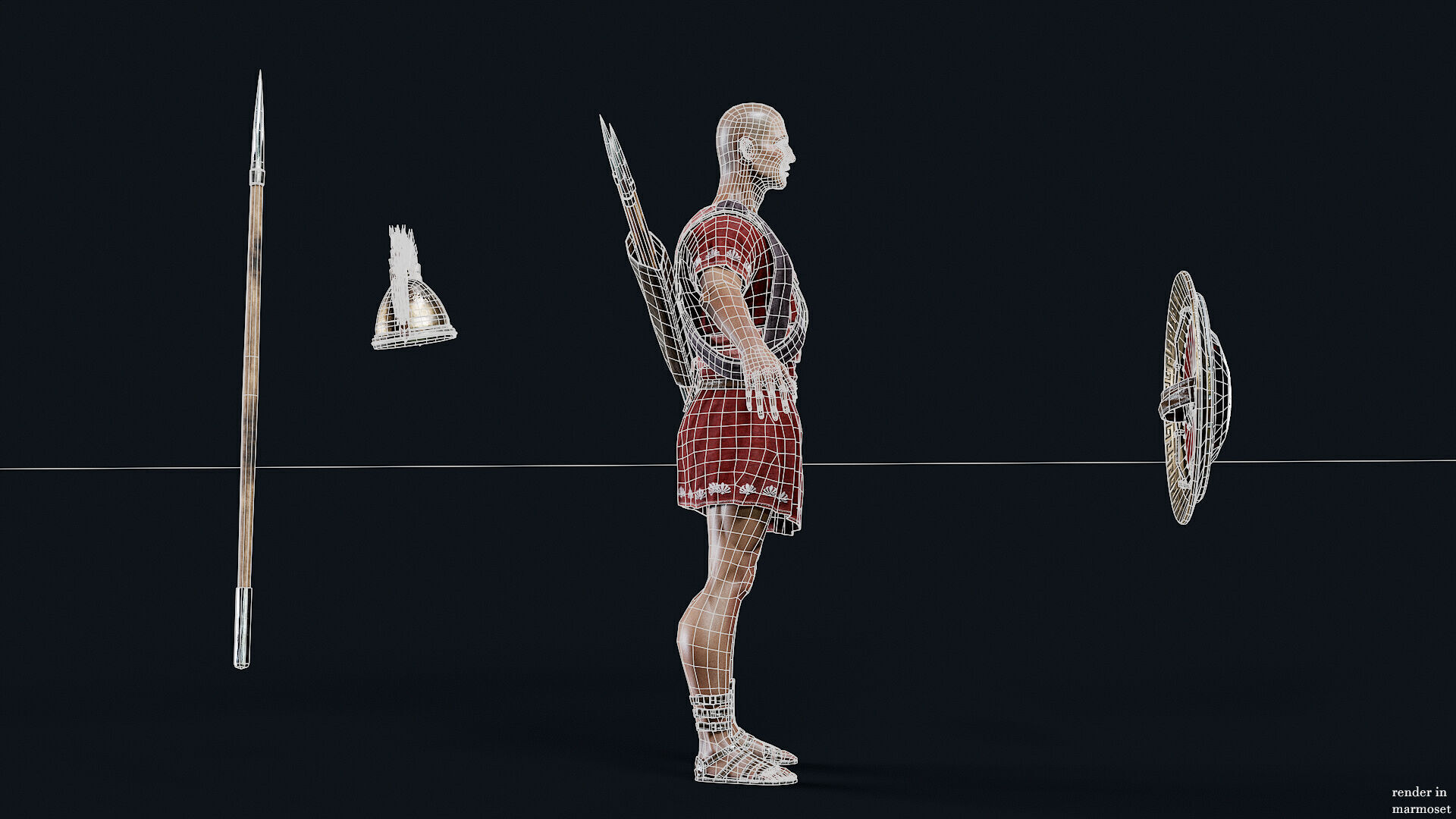 SPARTAN ILOTE JTD Low-poly 3D model_10