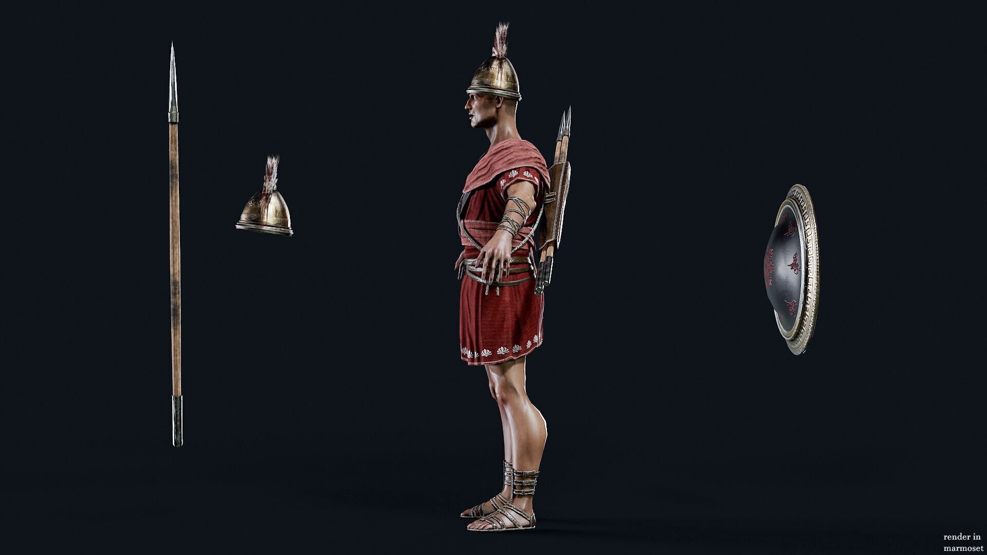 SPARTAN ILOTE JTD Low-poly 3D model_5