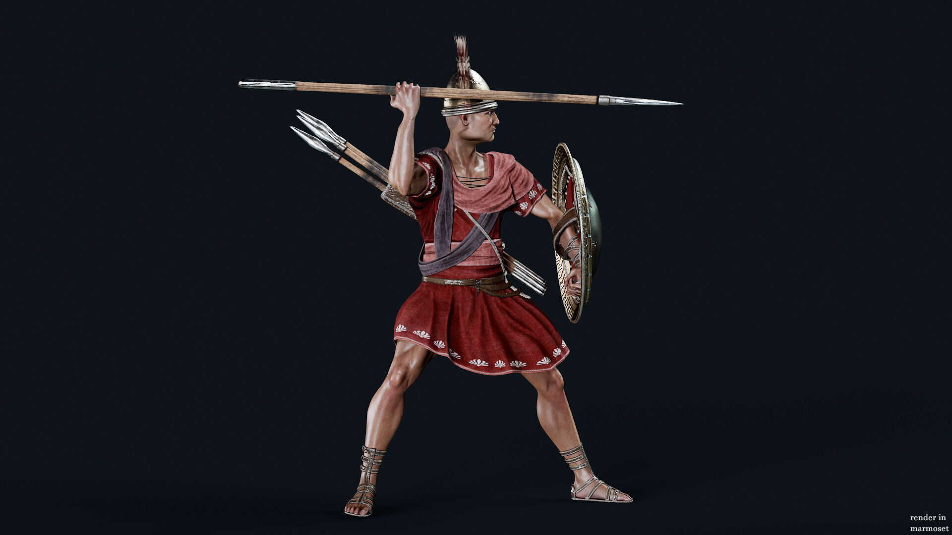 SPARTAN ILOTE JTD Low-poly 3D model_4