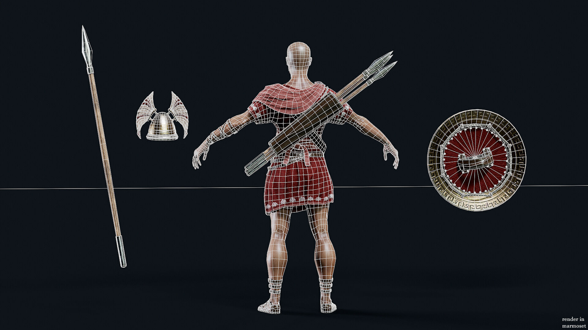 SPARTAN ILOTE JTD Low-poly 3D model_11