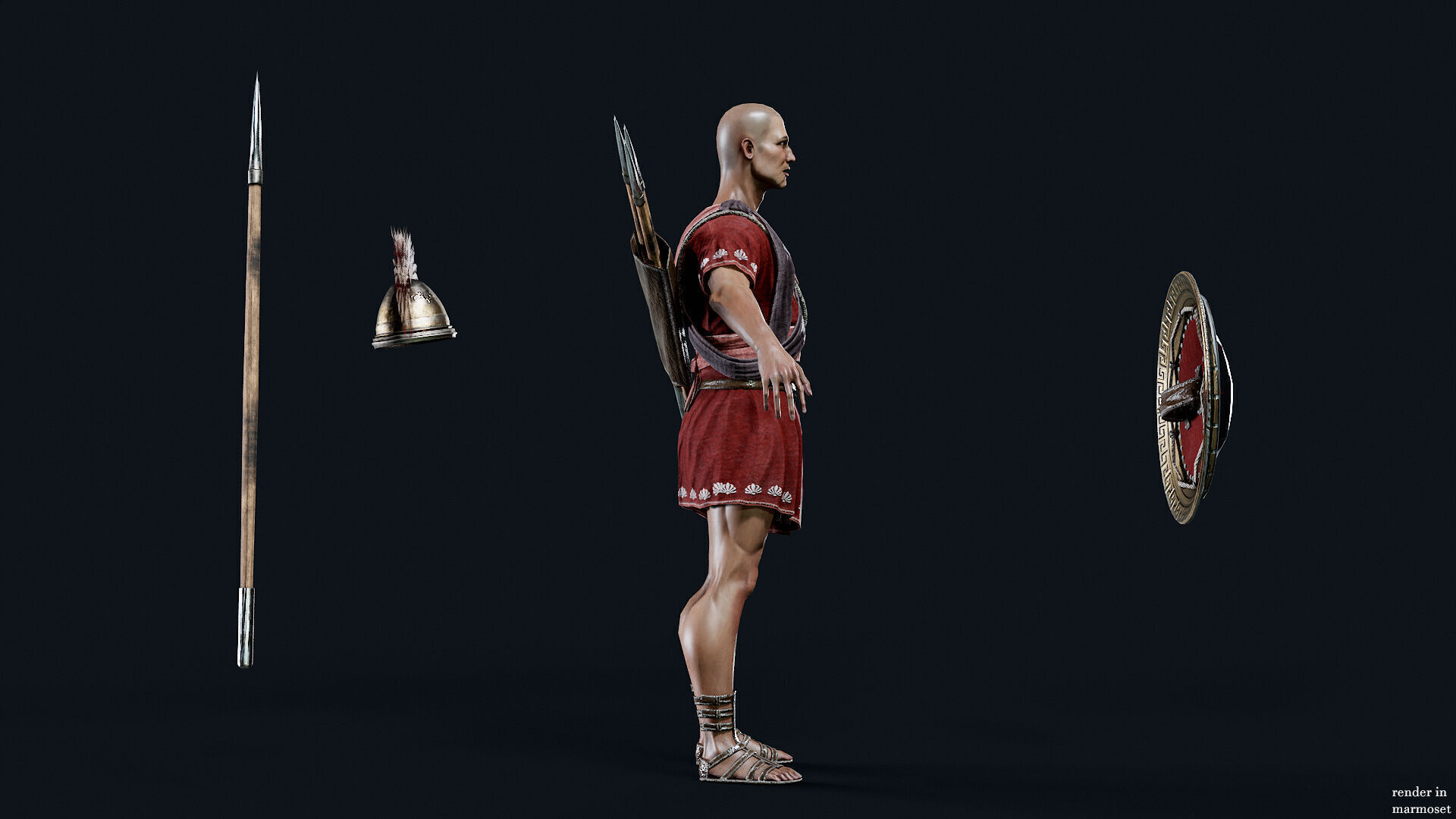 SPARTAN ILOTE JTD Low-poly 3D model_8