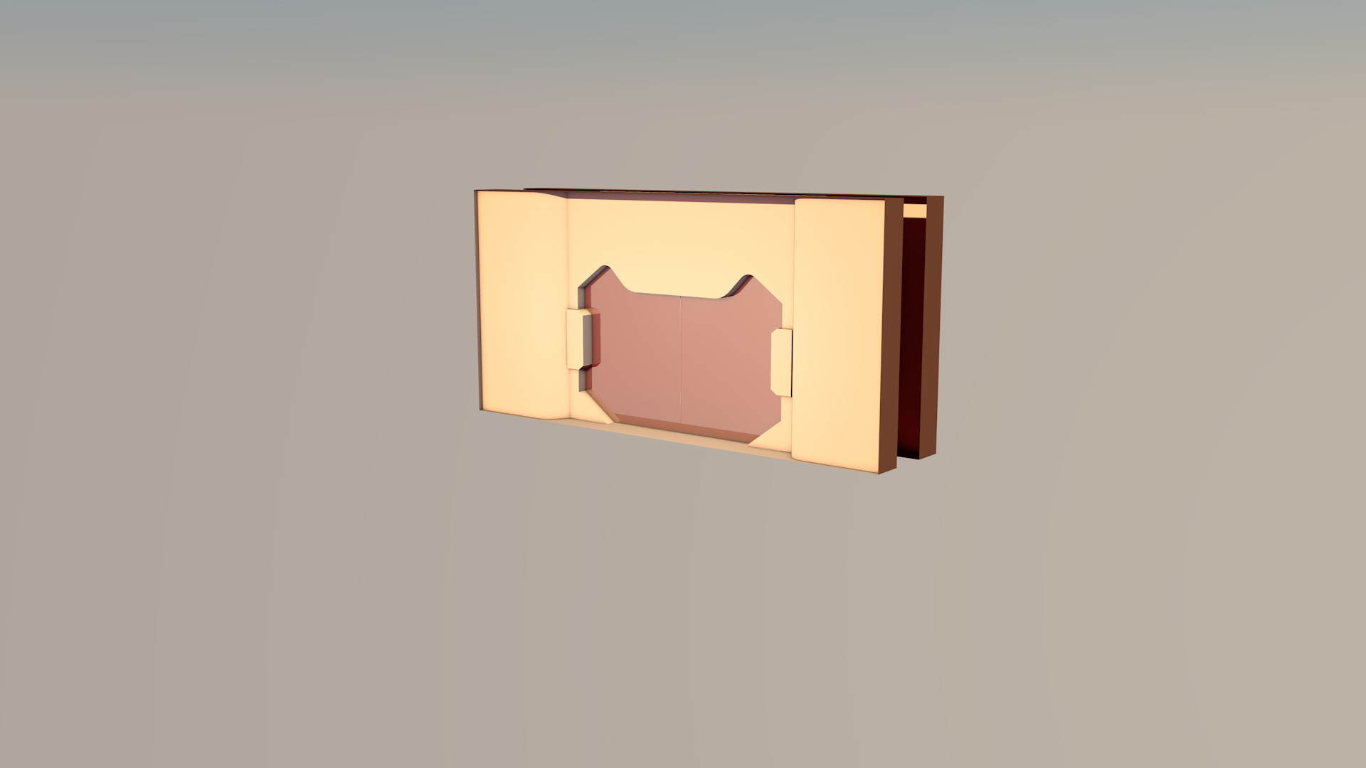 Sci Fi Corridor 3D model_8