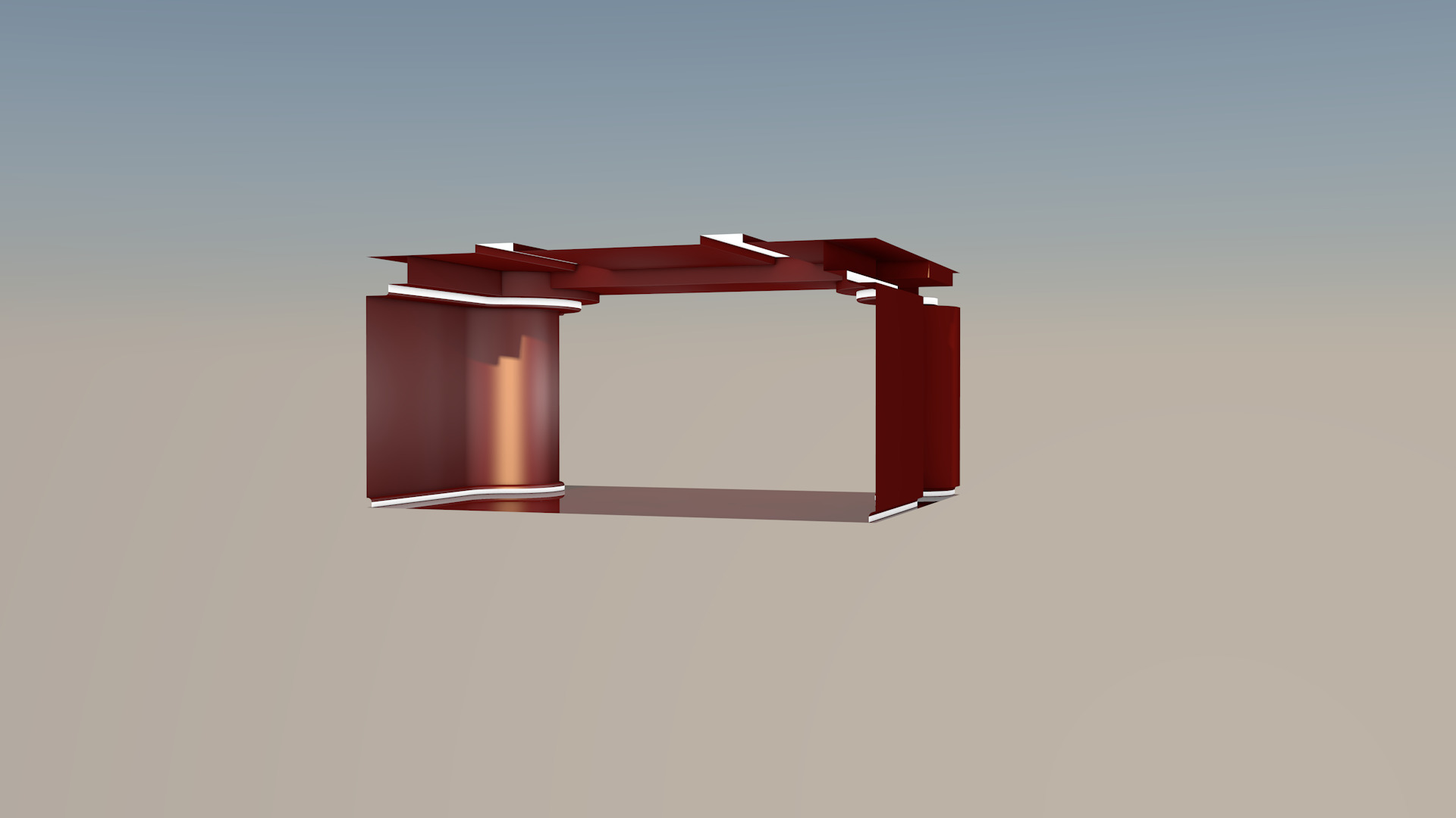 Sci Fi Corridor 3D model_7