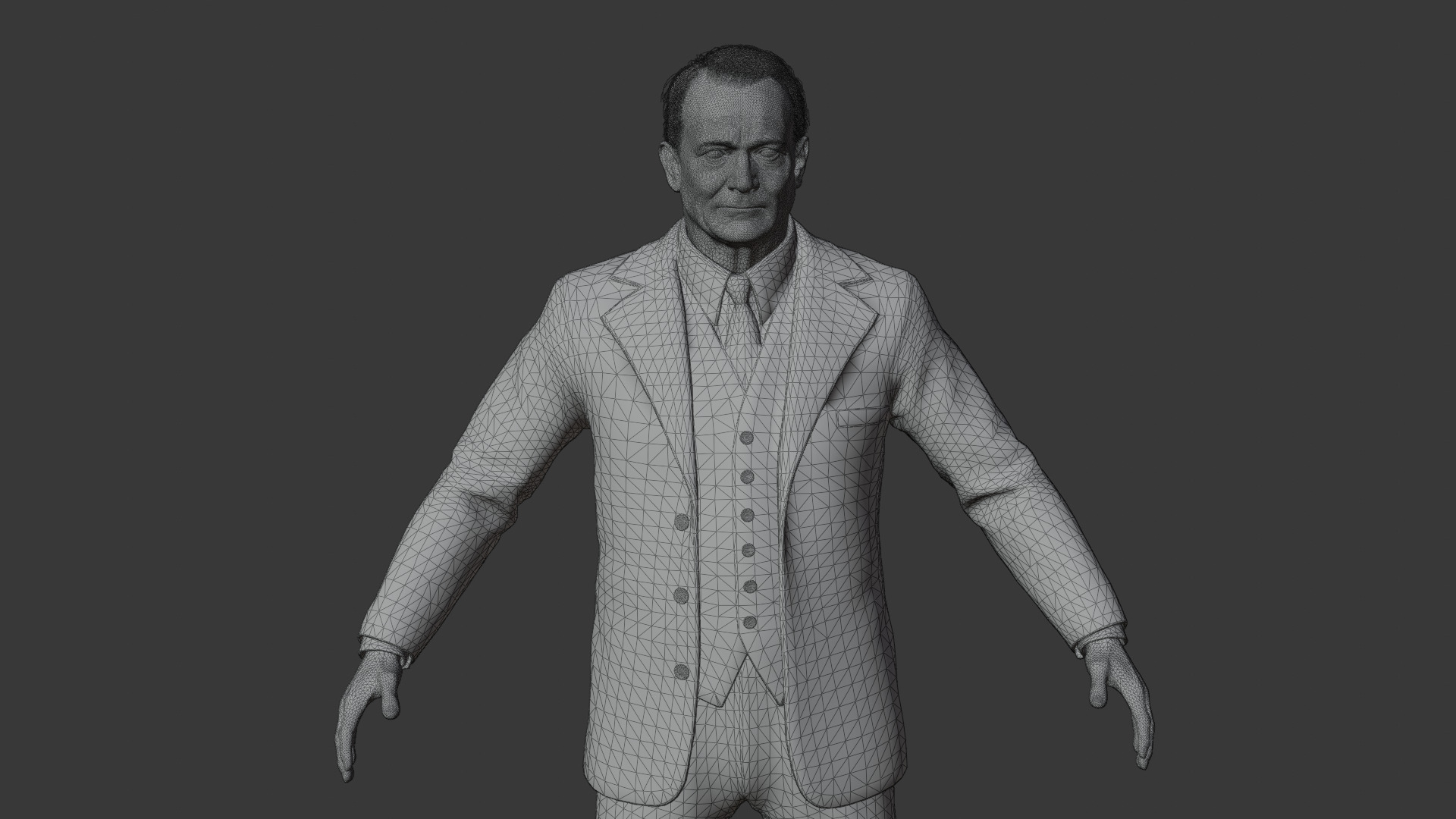 Rigged Marcus Brody 3D model_15