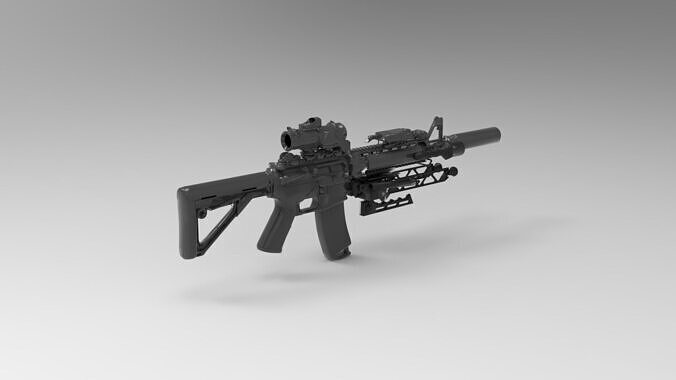 M27 Infantry Automatic Rifle 3D model