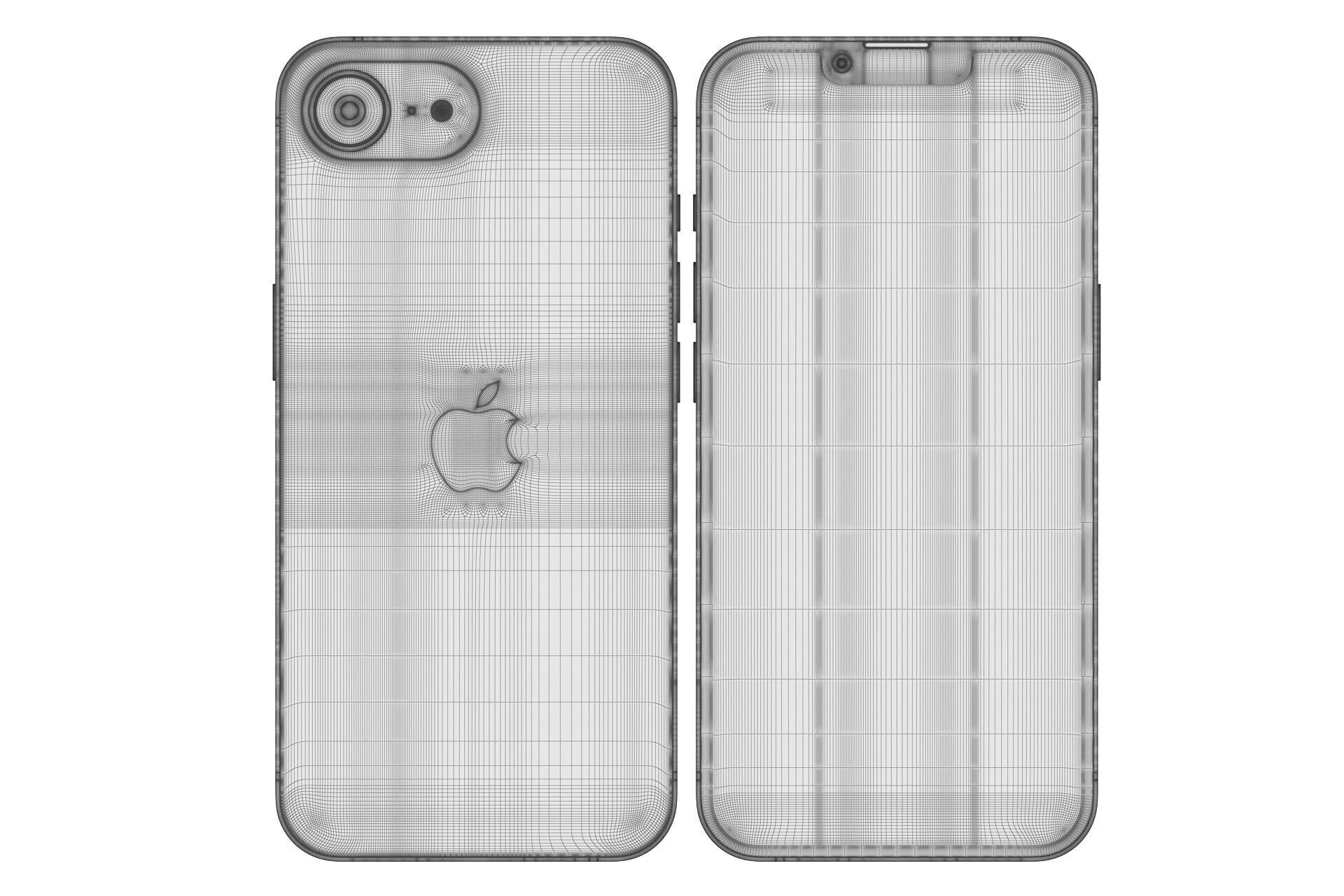 Apple iPhone 16 Collection 3D model_8