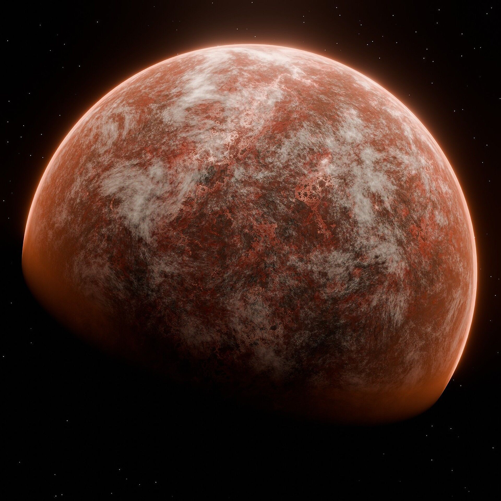 Procedural Planet Material Pack 1 3D model_6