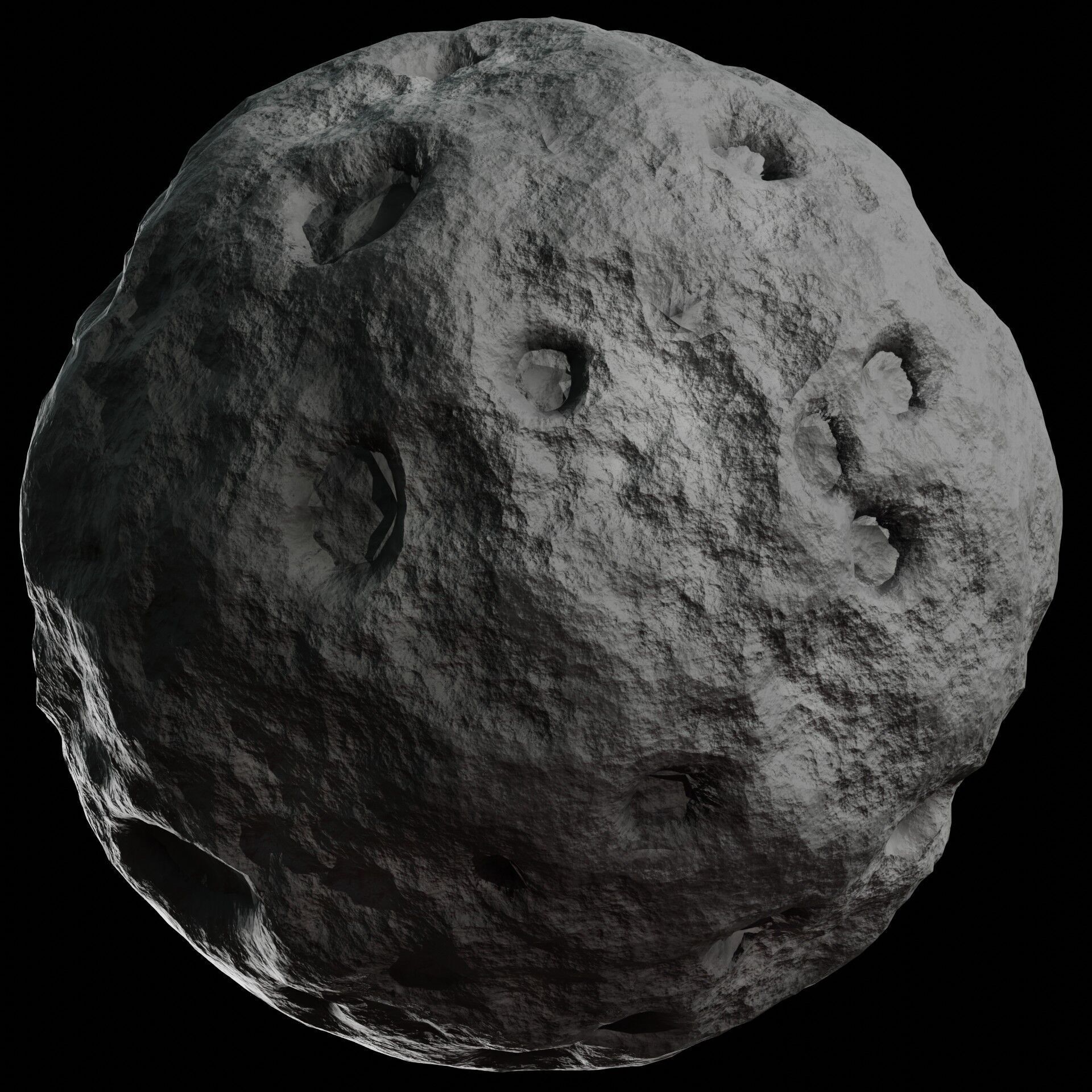 Procedural Planet Material Pack 1 3D model_10