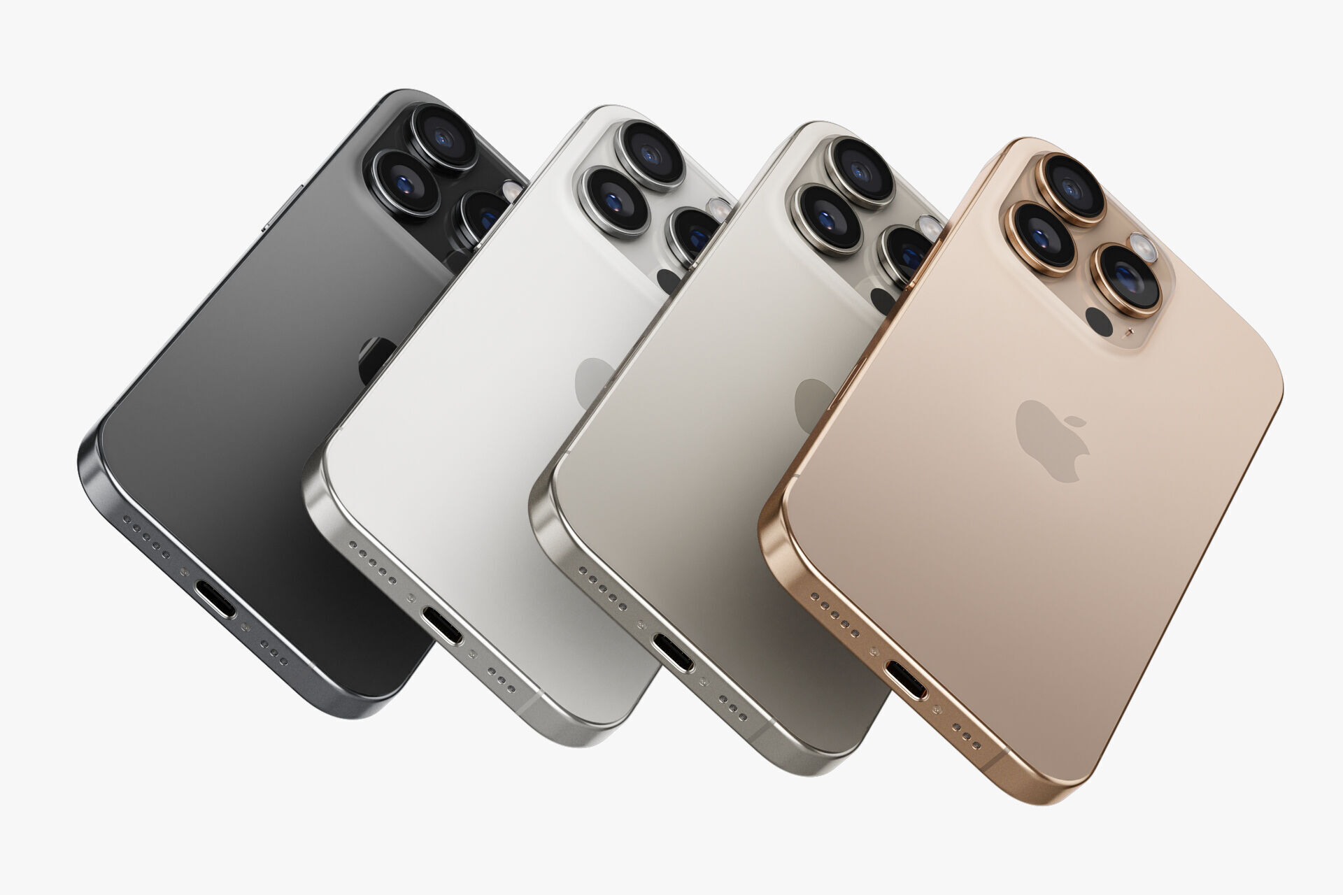 Apple iPhone 16 Collection All colors 3D model_54