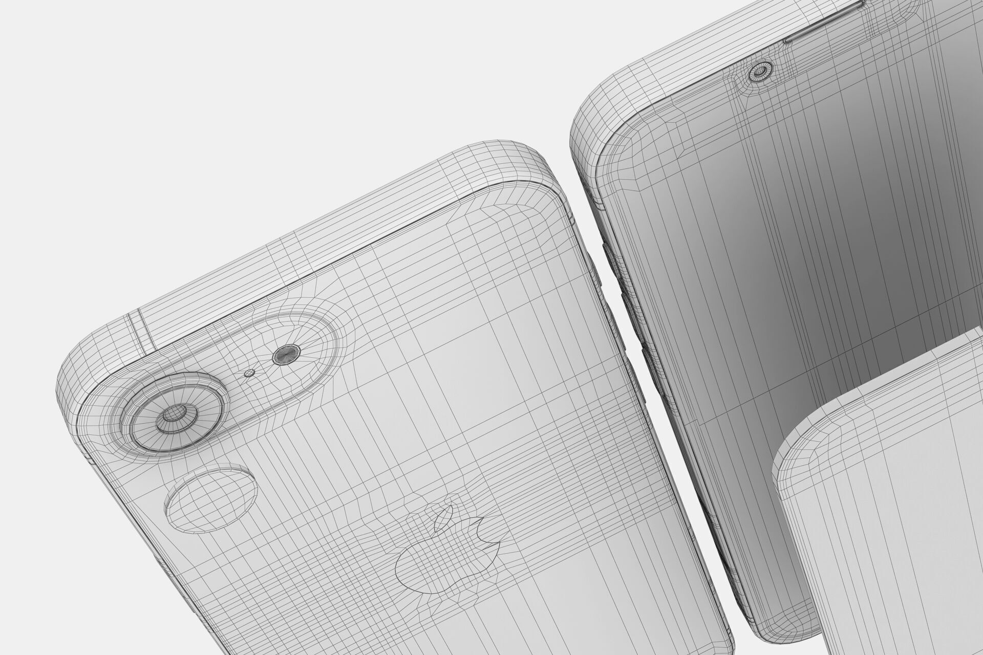 Apple iPhone 16 Collection All colors 3D model_11