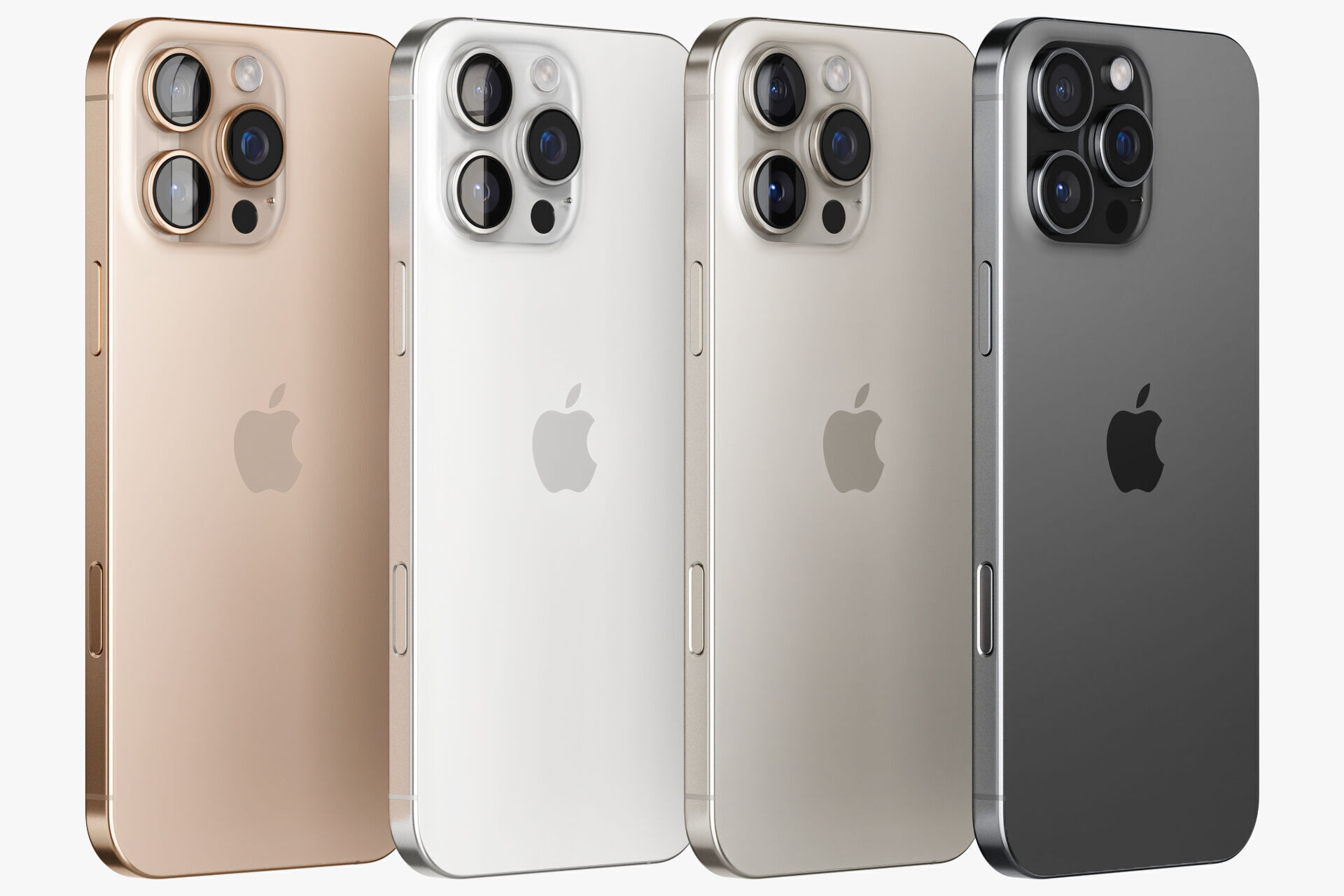 Apple iPhone 16 Collection All colors 3D model_100