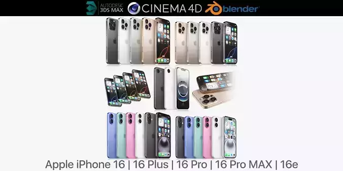 Apple iPhone 16 Collection All colors