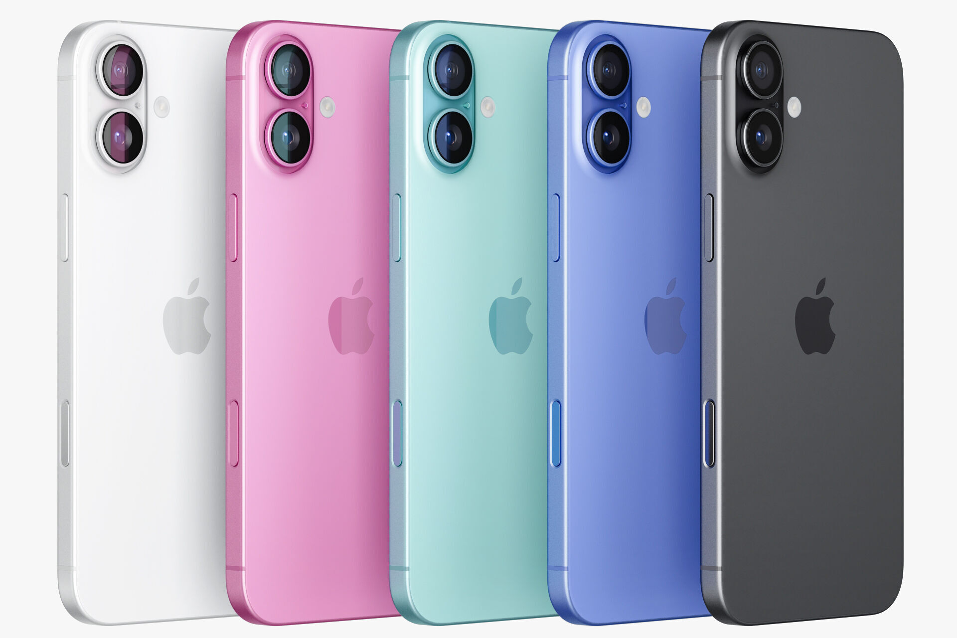 Apple iPhone 16 Collection All colors 3D model_42