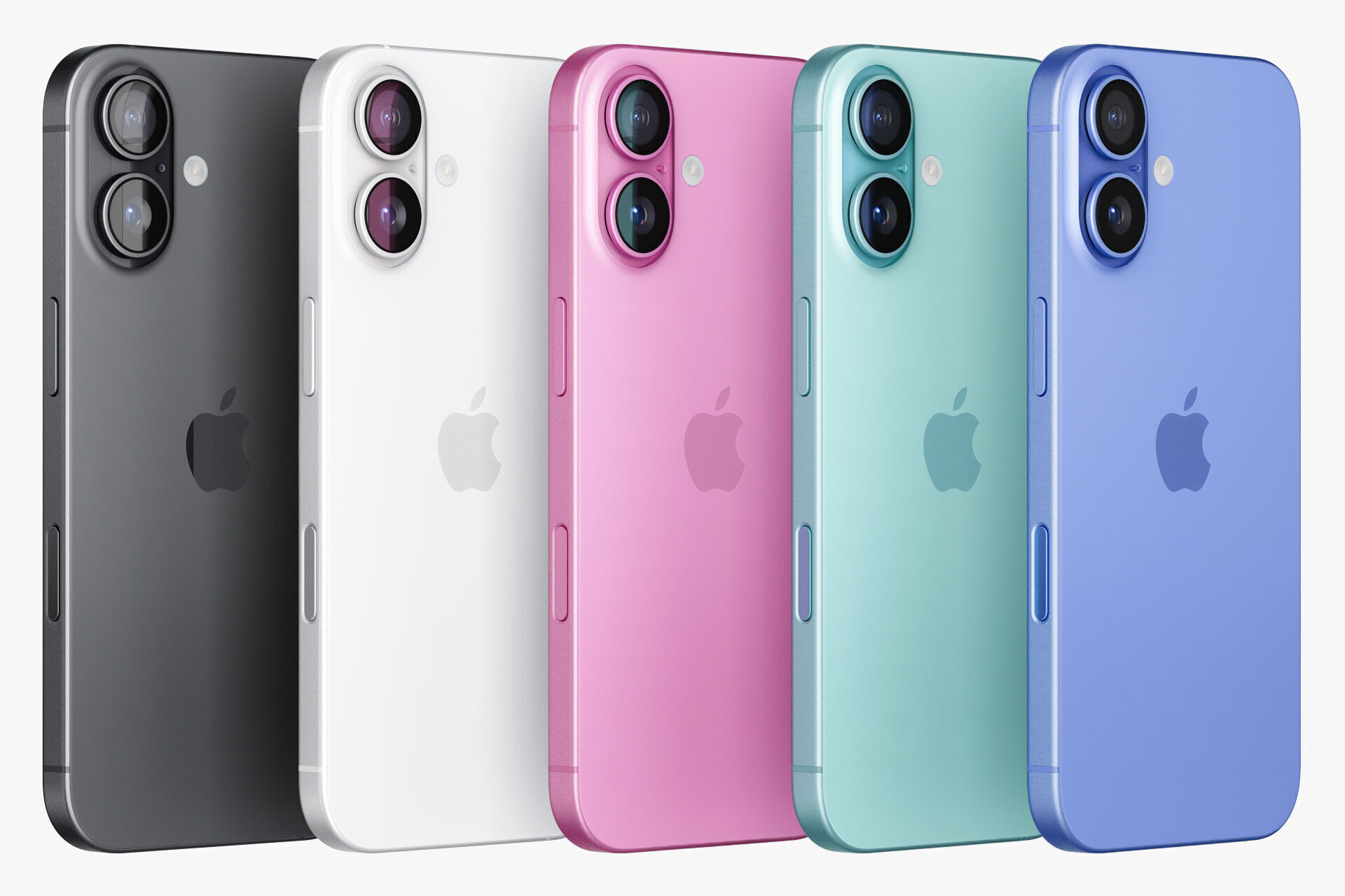 Apple iPhone 16 Collection All colors 3D model_22