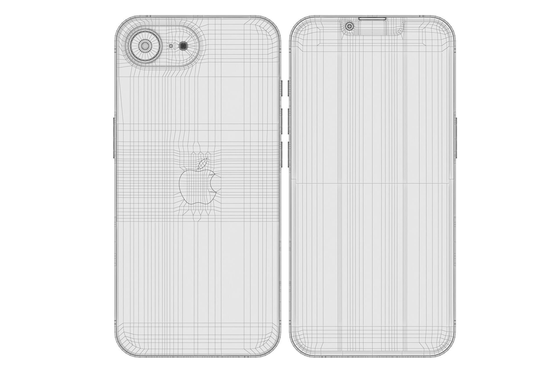 Apple iPhone 16 Collection All colors 3D model_8