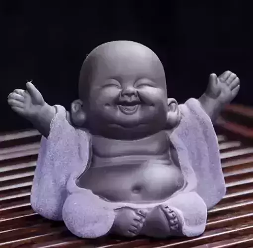 Buddha statue - miniature landscape - decoration - 3D print