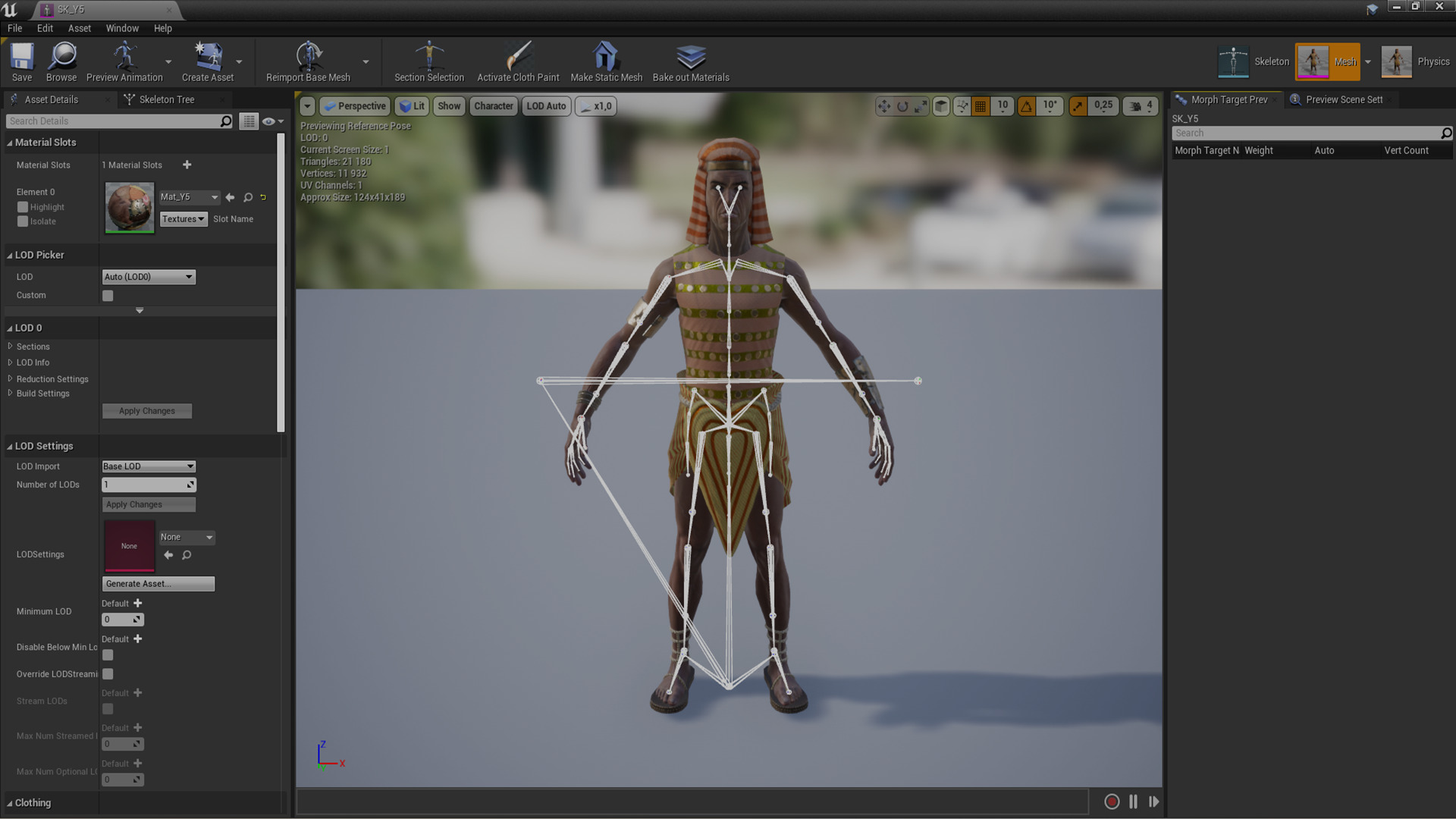 EGYPTIAN 5 Low-poly 3D model_19