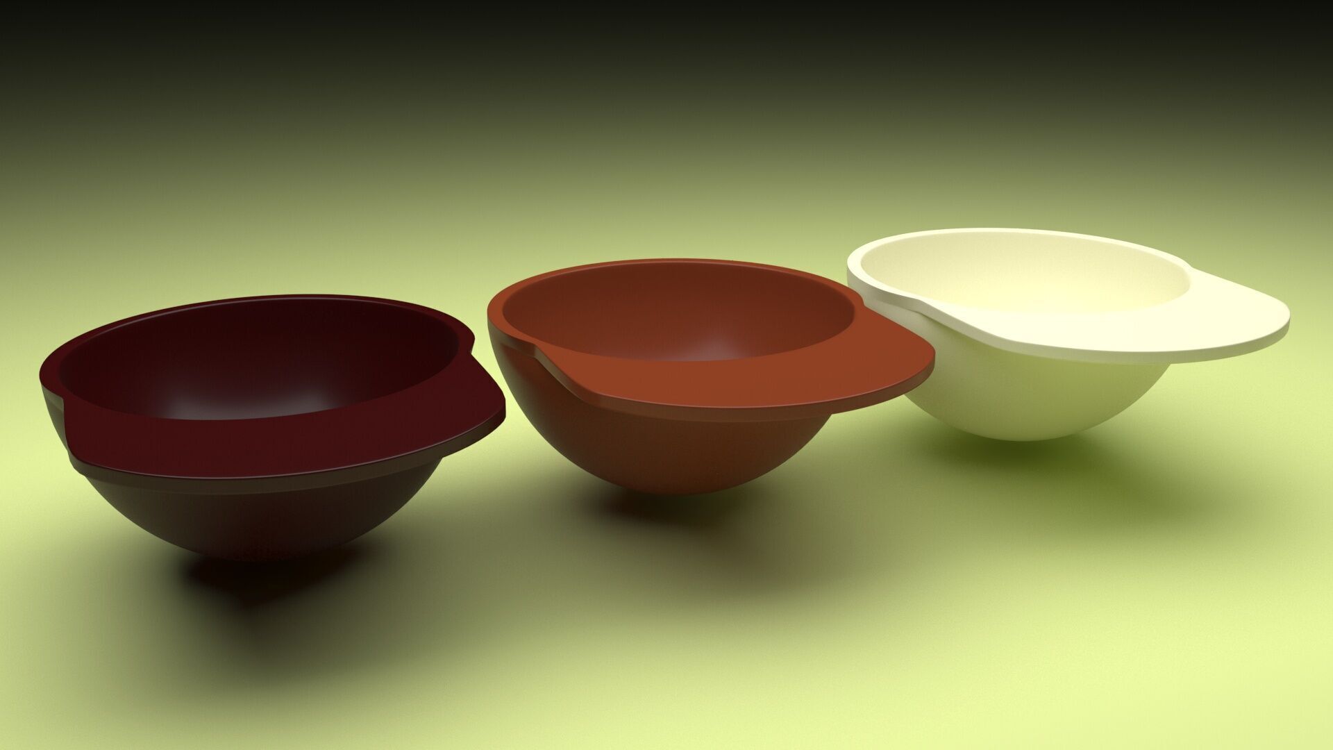 Chocolate Lego Caps Set 3D model_28