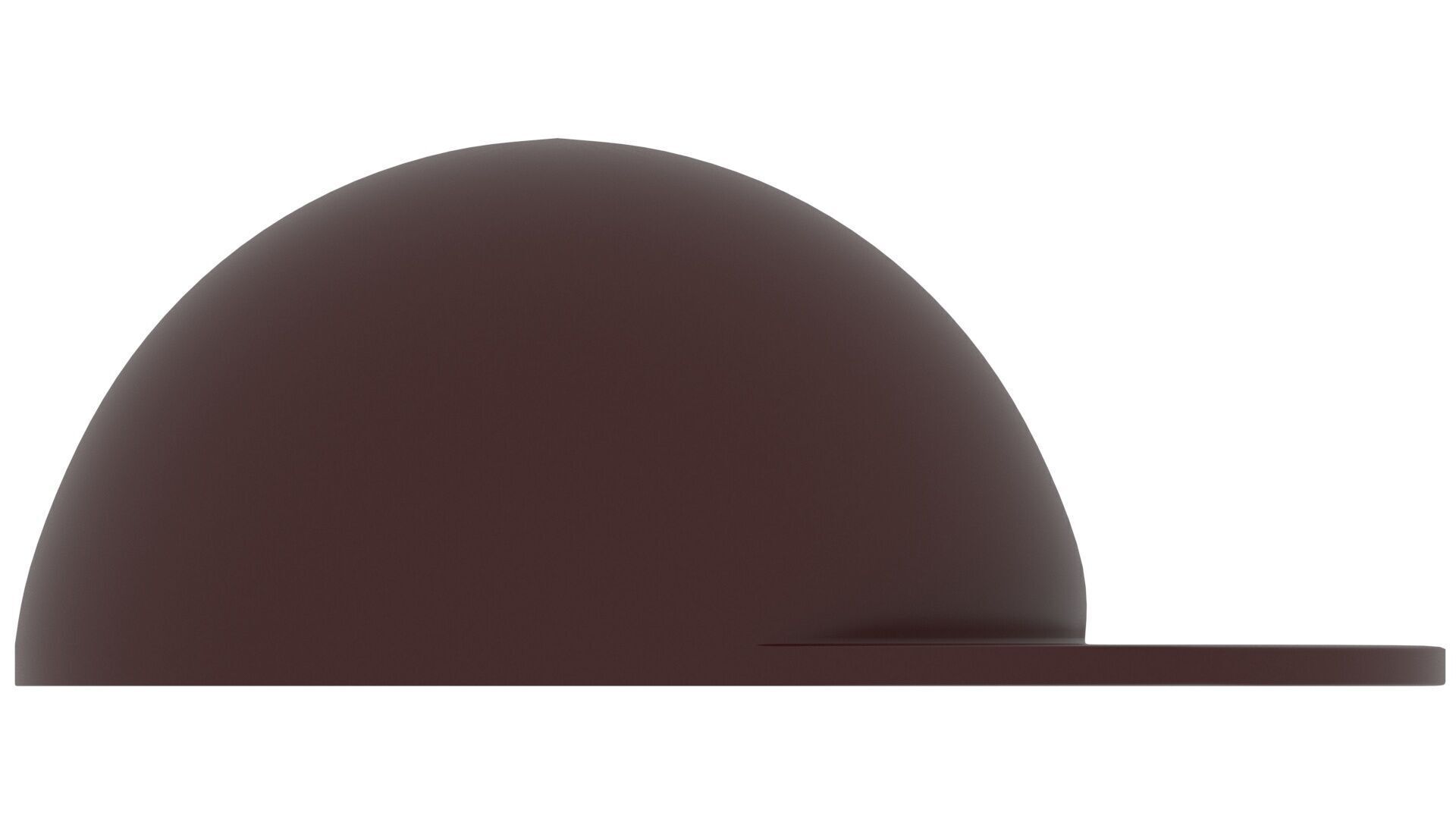 Chocolate Lego Caps Set 3D model_8