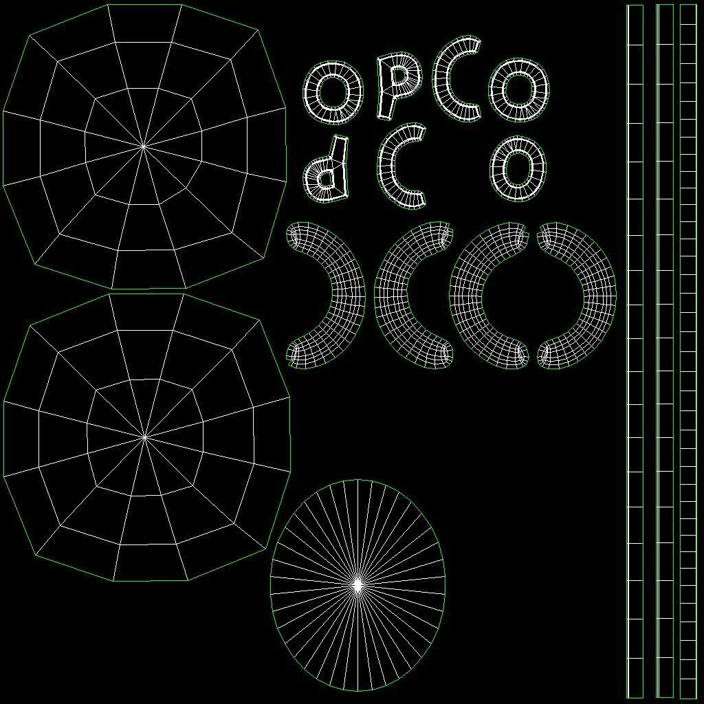 Pop Coco Bag Low-poly 3D model_22