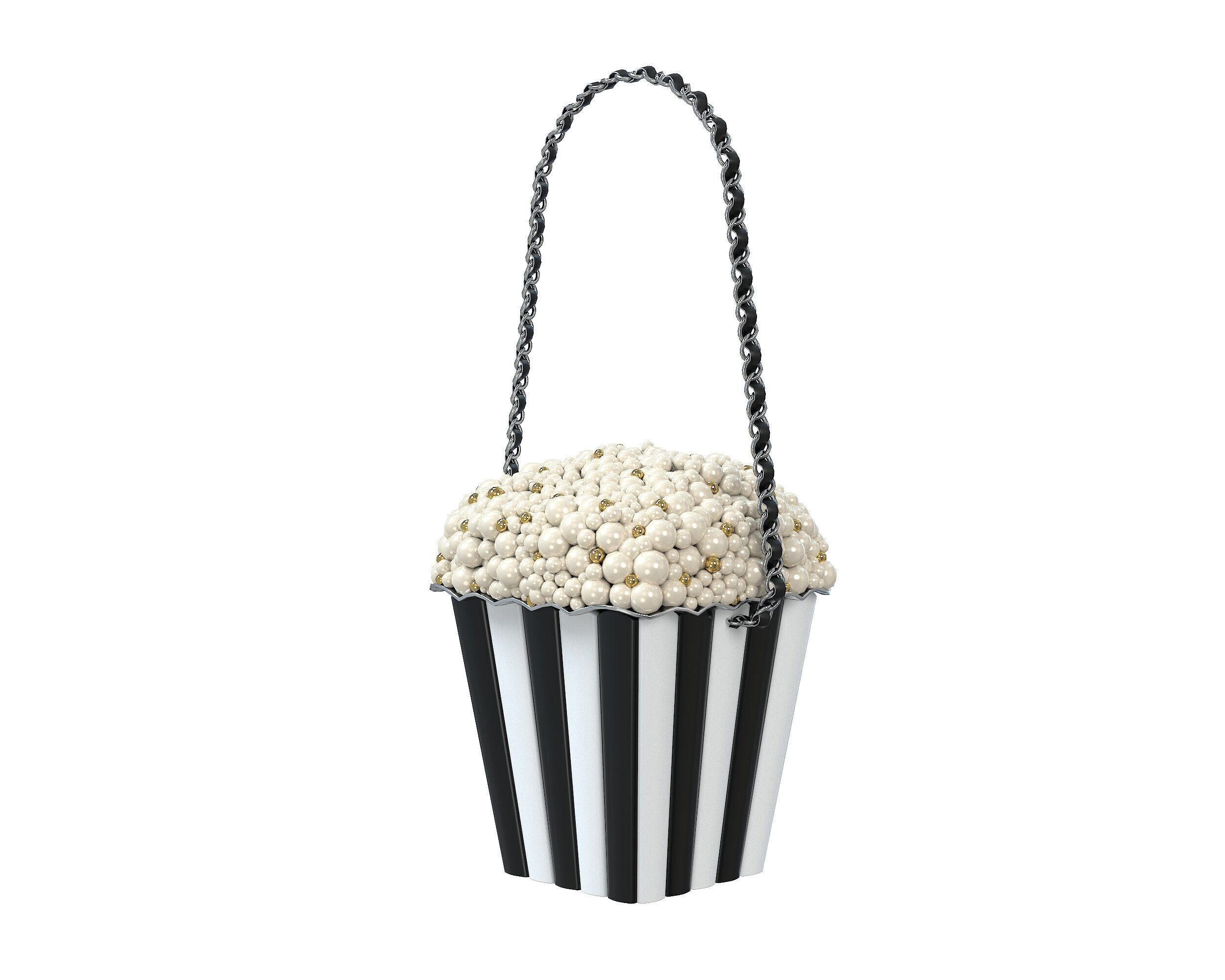 Pop Coco Bag Low-poly 3D model_9