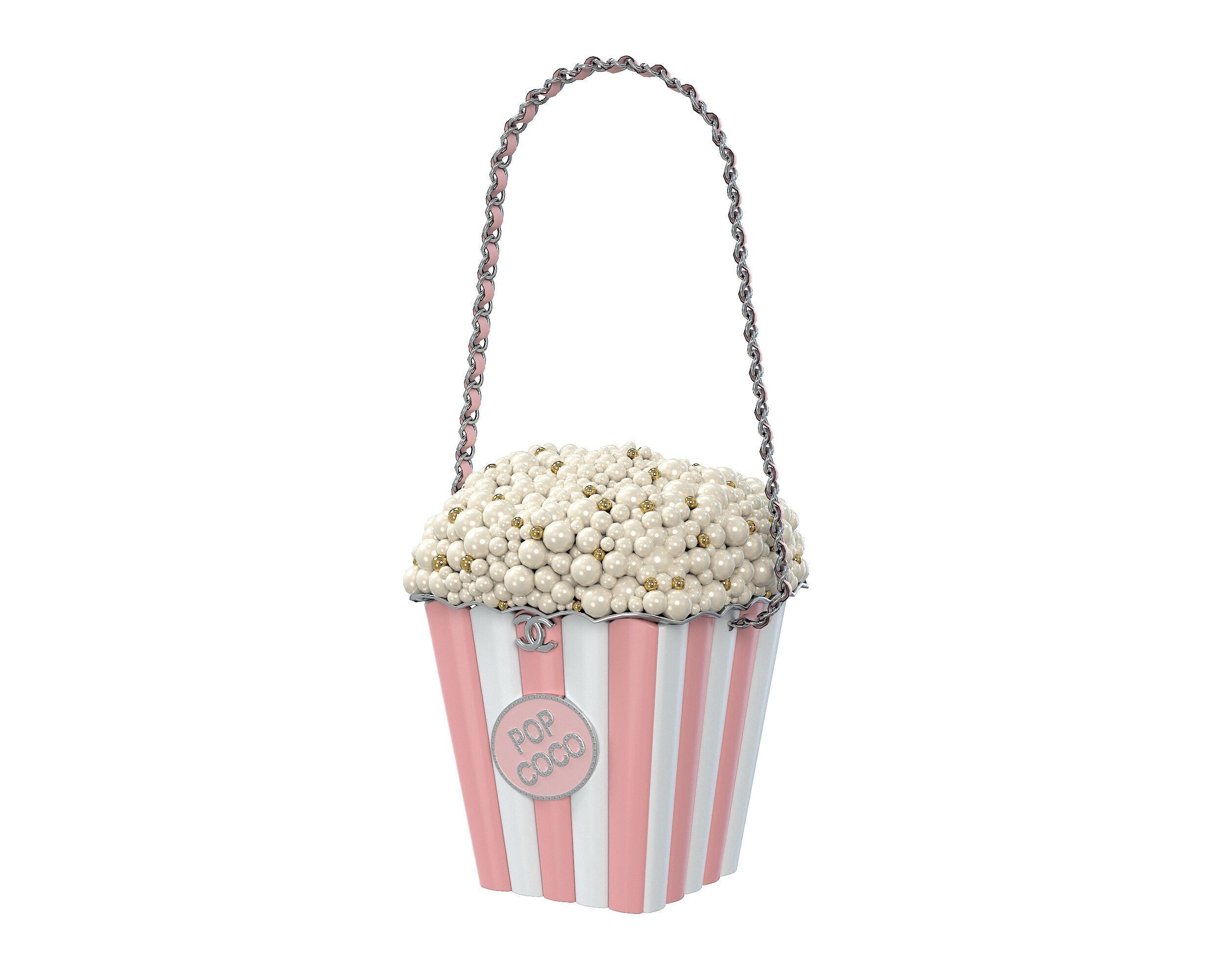 Pop Coco Bag Low-poly 3D model_3