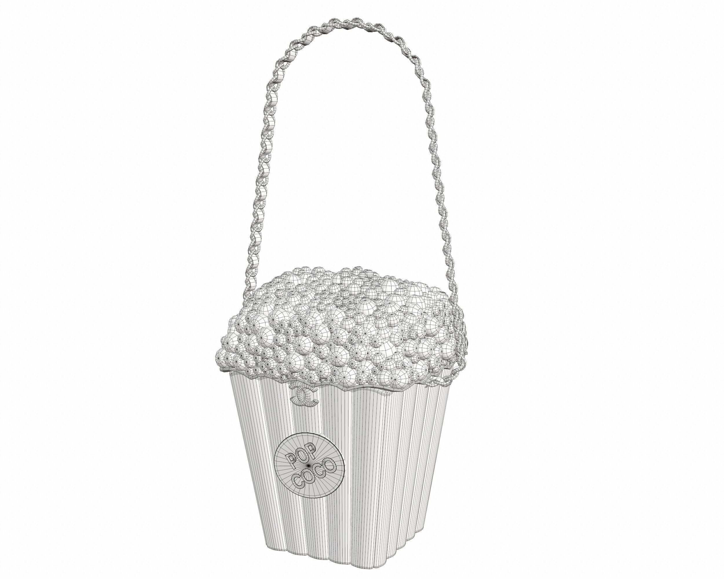 Pop Coco Bag Low-poly 3D model_18