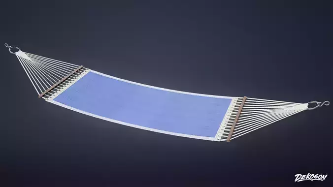 CAMPING - Hammock 01 - LOW POLY