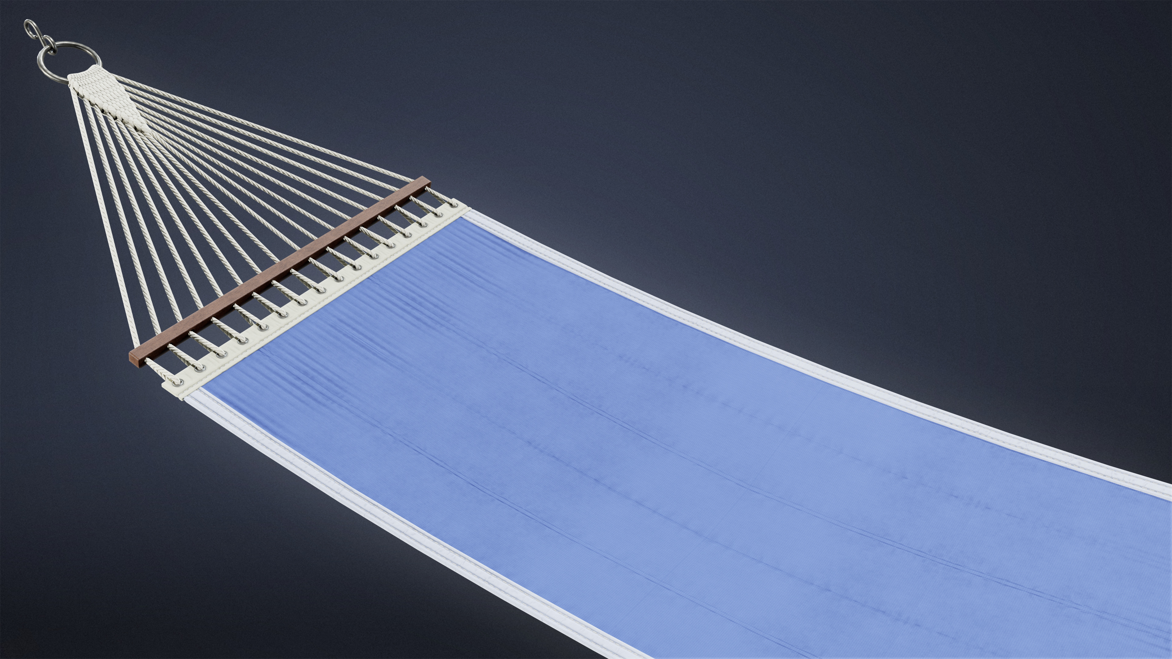 CAMPING - Hammock 01 - LOW POLY Low-poly 3D model_5