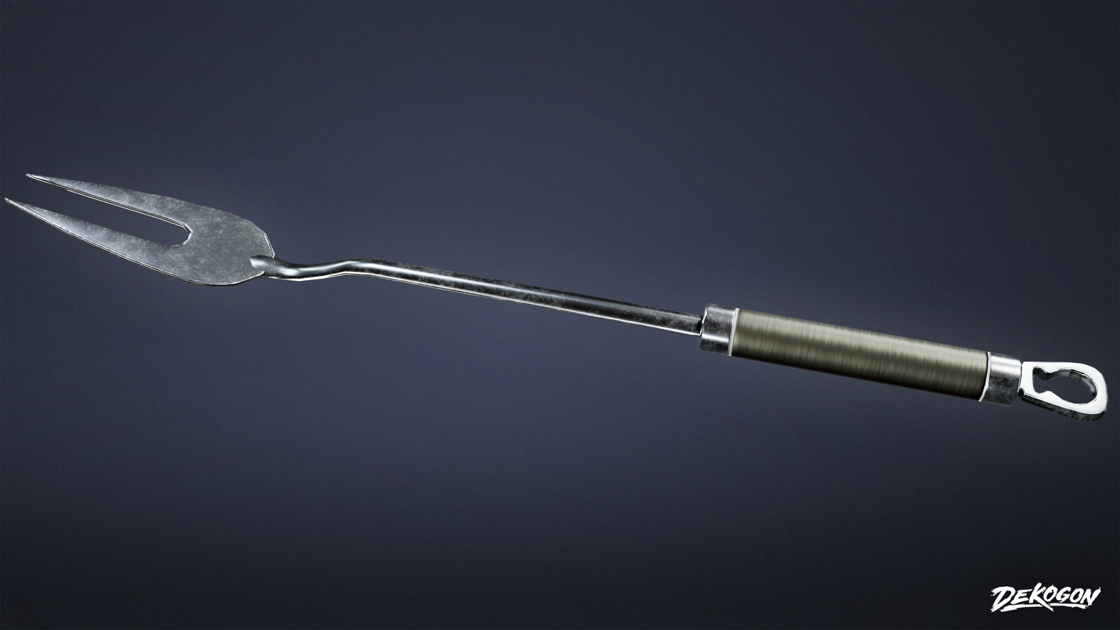 CAMPING - Utensils Kit 01 - LOW POLY Low-poly 3D model_12