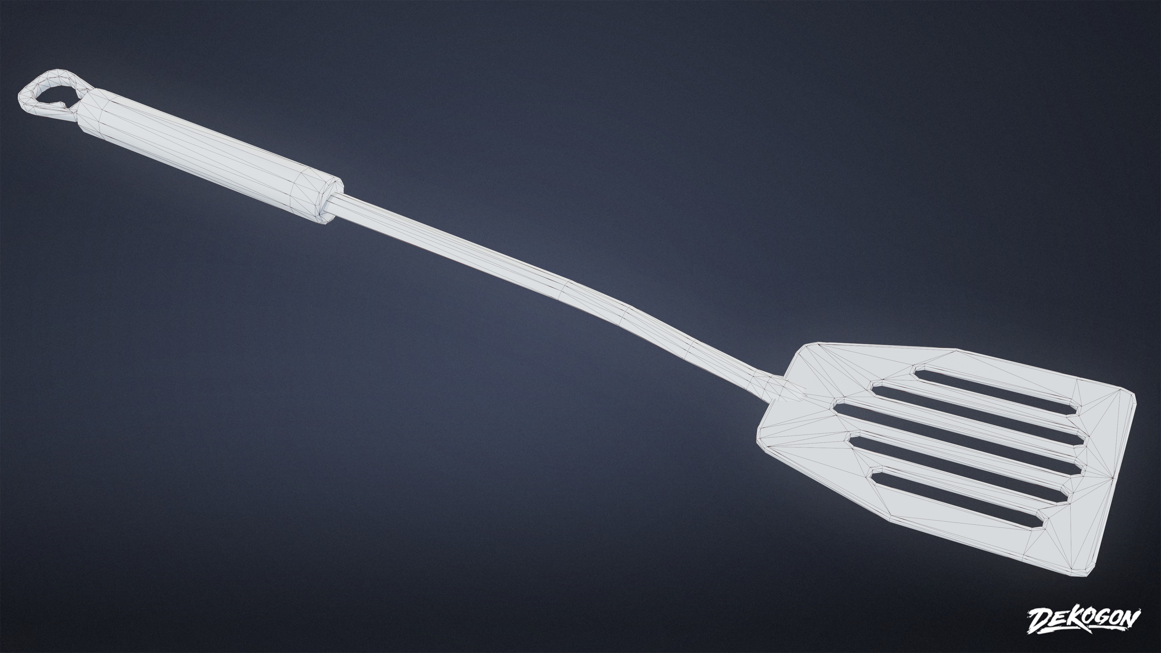 CAMPING - Utensils Kit 01 - LOW POLY Low-poly 3D model_18