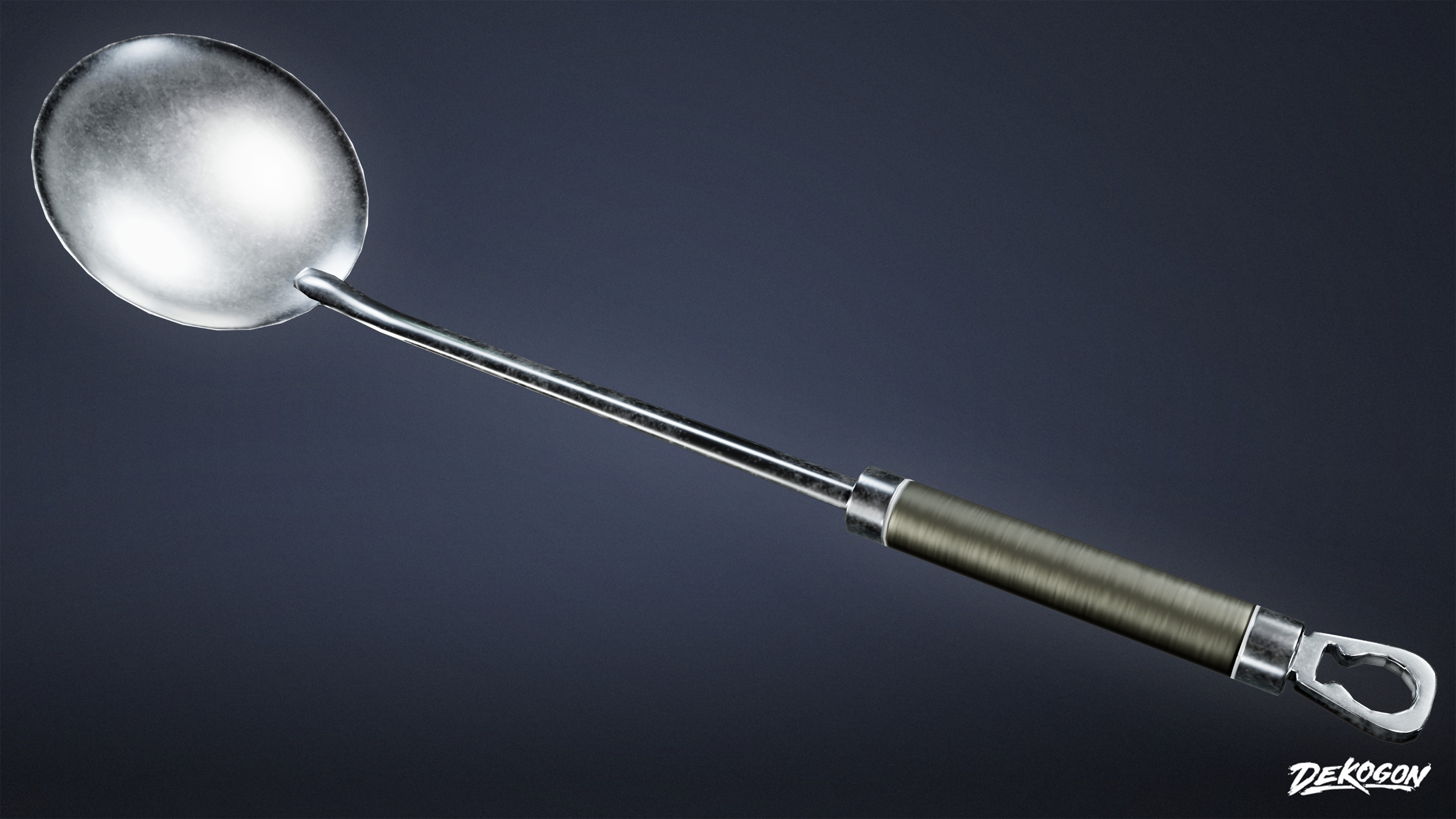 CAMPING - Utensils Kit 01 - LOW POLY Low-poly 3D model_13